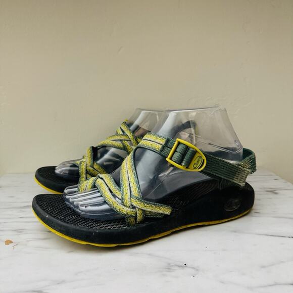 Chaco Z Cloud X2 Green Outdoor Sandals Women’s Size 10 - Picture 1 of 8